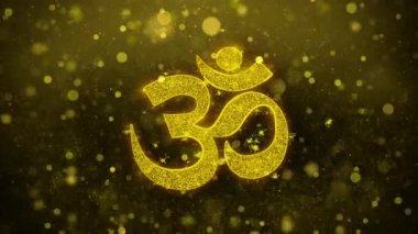 Om veya Aum Shiva Dilekler Tebrik kartı, Davetiye, Kutlama Firework