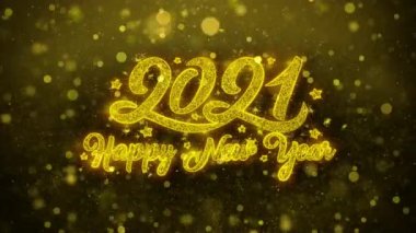 Yeni Yıl 2021 Dilek tebrik kartı, Davetiye, Kutlama Firework