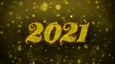 Mutlu Yıllar 2021 Dilekler Tebrik kartı, Davetiye, Kutlama Firework