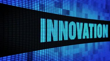 Yenilik Yan Metin Kaydırma Led Duvar Pannel Ekran İşaret Panosu