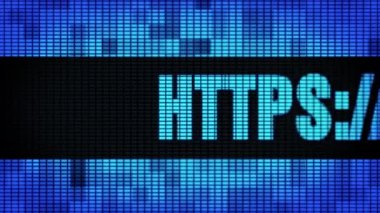 Https Ön Metin Kaydırma Led Duvar Pannel Ekran İşaret Panosu