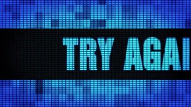 Tekrar Ön Metin Kaydırma Led Duvar Pannel Ekran İşaret Panosu deneyin