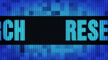 Araştırma Ön Metin Kaydırma Led Duvar Pannel Ekran İşaret Panosu