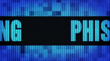 Kimlik Avı Ön Metin Kaydırma Led Duvar Pannel Ekran İşaret Panosu