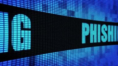 Kimlik Avı Yan Metin Kaydırma Led Duvar Pannel Ekran İşaret Panosu