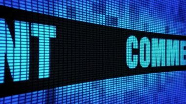 yorum Ön Metin Kaydırma Led Duvar Pannel Ekran İşaret Panosu