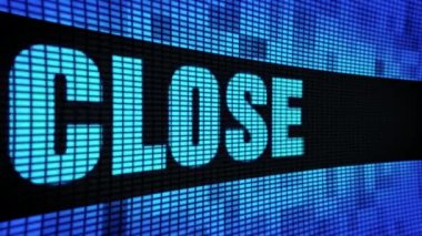 Yan Metni Kaydırma Led Duvar Pannel Ekran İşaret Panosu