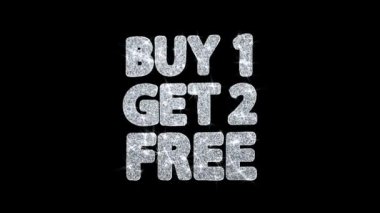 Buy 1 Get 2 Ücretsiz Yanıp Sönen Metin DilekLer Parçacıklar Selamlar, Davet, Kutlama Arka Plan
