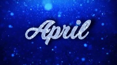 Temmuz Mavi Metin Dilek Parçacıklar Selamlar, Davet, Kutlama Arka Plan