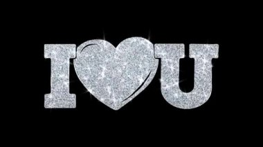 I Heart You Blinking Metin Dilek Parçacıklar Selamlar, Davet, Kutlama Arka Plan