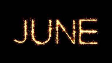Haziran Metin Sparkler Glitter Kıvılcımlar Firework Loop Animasyon