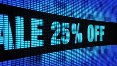 Satış Yüzde 25 Off Side Metin Kaydırma Led Duvar Pannel Ekran İşaret Panosu