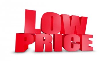 Düşük Fiyat 3d Metin Gel 3d Animasyon Render.