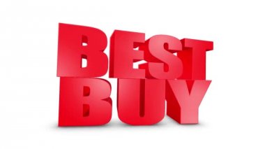 Best Buy 3d Metin Gel 3d Animasyon Render.