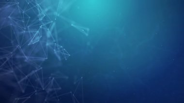 Dijital İletişim Ve Teknoloji Ağı Hareketli Hatlar Ve Nokta.