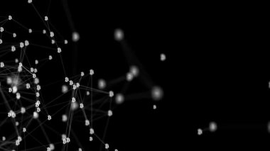 Elektronik para birimi bitcoin, soyut sanal iletişim