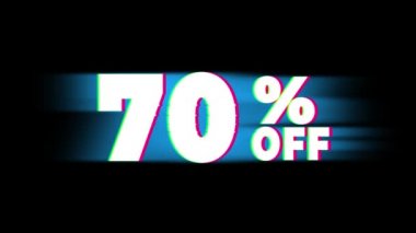 % 70 Metin Kapalı Vintage Arıza Efekti Tanıtımı .