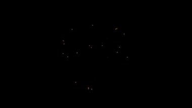 Firecracker Patlama Parçacık Havai Fişek Ekran arka plan.