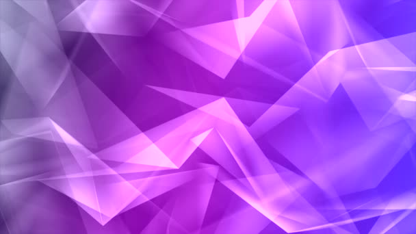 3d abstract Geometric Loop Background new technology dynamic motion Concept. — Stock Video