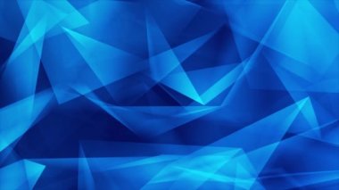 4k 'da Yaratıcı Özet beyaz düşük poli döngüsü arkaplanı.