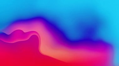 Soyut Holografik Pembe Gradyan Döngü Hareketi Arkaplanı.