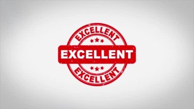 Mükemmel İmzalı Metin Mühürleme Mühür Mühürleme Animasyonu.