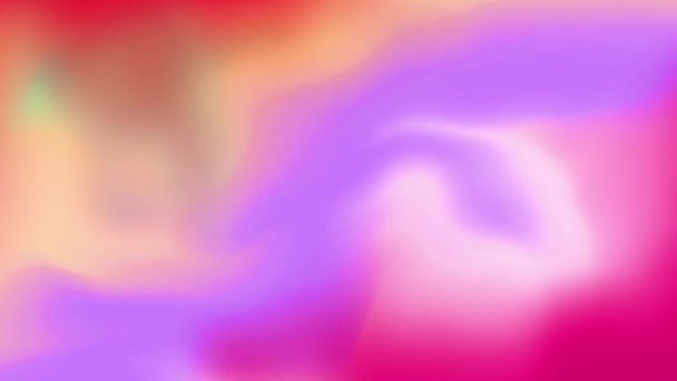 Digital Gradient Cool Blue Purple Pink Vibrant Gradient fond de boucle. — Video