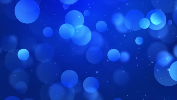 Magic glowing dust particles flowing abstract Loop background. — Stock Video