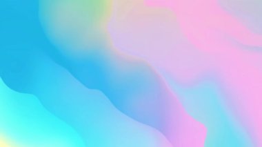 Soyut Mavi Akışkan sıvı gradyan Döngü Canlandırması.