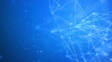 Genel ağ bağlantısı. Plexus döngüsü arka planına sahip dijital teknoloji