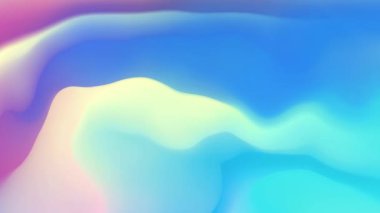 Soyut Sıvı renkli sıvı gradyan Döngü Canlandırması.