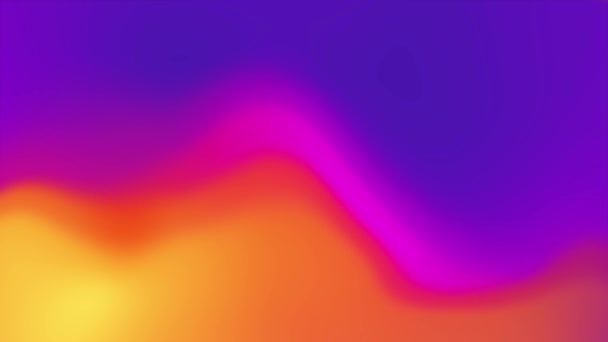 Abstract paint Liquid Fluid Rainbow Gradient Prism Waves loop Animation Background. — Stock Video