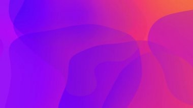 4K Soyut Gökkuşağı Gradyan Holografik folyo neon yanardöner hareket döngüsü arka planı.