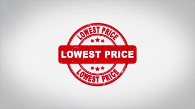 En Düşük Fiyat İmzalı Metin Mühürleme Mühür Mühürleme Animasyonu.