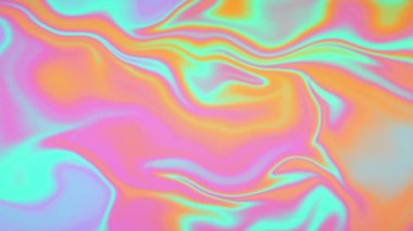 Soyut Sıvı renkli sıvı gradyan Döngü Canlandırması.