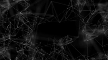 Tıp, bilim, teknoloji, kimya için bilimsel molekül döngüsü arka planı.