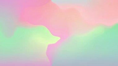 Renkli soyut akışkan holografik dalgalar hareketli dijital tasarım kusursuz döngüleme