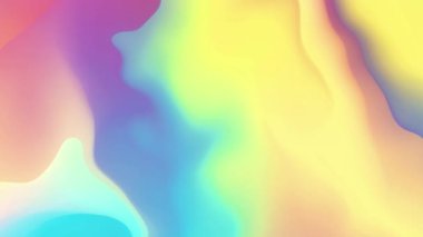 Soyut Sıvı renkli sıvı gradyan Döngü Canlandırması.