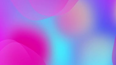 Renk neon gradyanı Soyut bulanık döngü arkaplanını taşır.