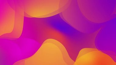 Soyut Boya Sıvı Gökkuşağı Gradyan Prizma Dalgaları Animasyon Arkaplanı.