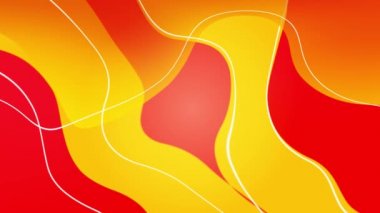 Kıvrımlı çizgiler, rüya gibi bir zemin oluşturmak için hareket eden şekiller..