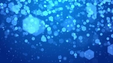 4K Güzel Bokeh Yüzen Toz Parçacıkları Flare döngüsü 3D Arkaplan