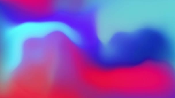 Trendy Colorful Fluid Gradient Futuristic Design Loop Abstract Background — Stock Video