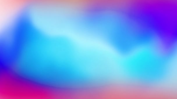 Abstract Trendy vloeibare regenboog neon vloeibare vormen gradiënt Loop achtergrond — Stockvideo