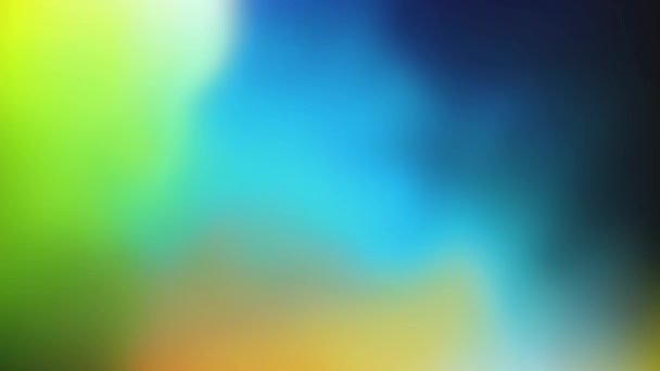Abstrakt Trendy fluid rainbow neon liquid forms gradient Schleifenhintergrund — Stockvideo