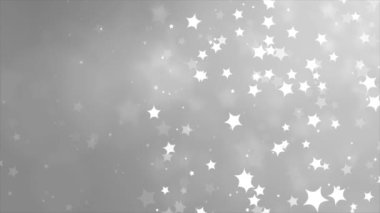 Noel Işığı Parçacıkları Bokeh Tatil Döngüsü Arkaplan Canlandırması.
