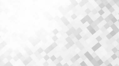 Soyut Kare Geometrik Yüzey 4K 3B Döngü Canlandırma Arkaplanı.