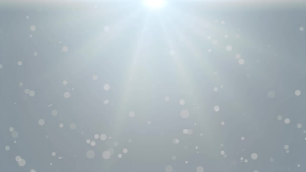 4K 3D Absztrakt Ragyogó arany fények részecskék Csillámló mozgás háttér Loop Animáció. — Stock videók
