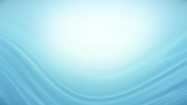 4K Döngü Animasyonu Mavi kıvrım akan menekşe ve mavi dalga pürüzsüz bulanık çizgiler.