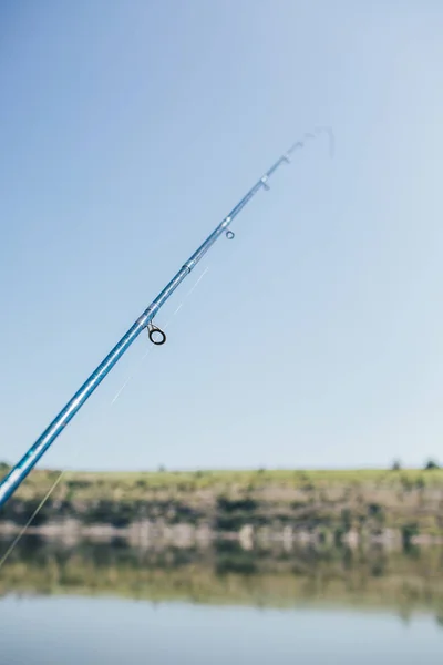 Equipo de pesca naturaleza exterior — Foto de Stock